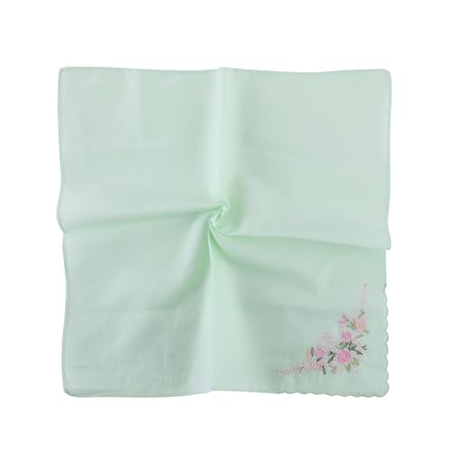 Embroidery Pocket Towel for Sports, Travel, Work, Weddings, Prom Versatile Sweat Absorbing Handkerchief Sweat Towels for Gym - color: H