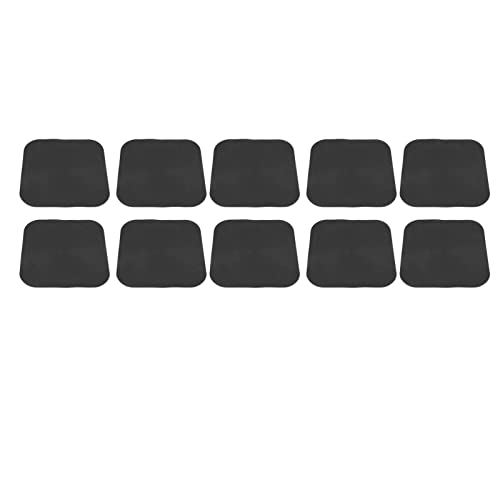 VGEBY Flat Disc Markers, 10PCS Soccer Spot Marker PP 23cm Flat Soccer Floor Dots for Outdoor Speed Training 5 Colors