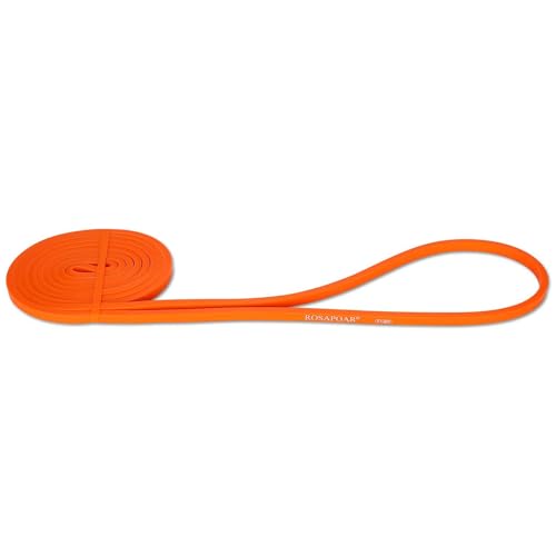 ROSAPOAR Resistance Band Pull up Band Fitness Exercise Bands Natural Latex for Workout Body Stretch Powerlifting Band Fitness Sport Training at Home/The Gym - color: orange