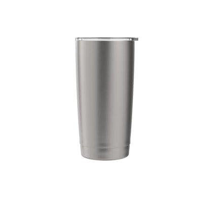 Wall Balls Broke Me Funny Functional Fitness Race Training Stainless Steel Insulated Tumbler - color: Brushed Steel