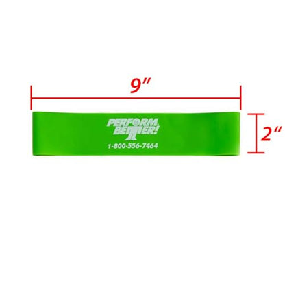Perform Better Mini Band Resistance Loop - Exercise Bands - color: c) Set of 10 - 9x2