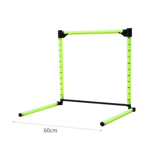 Speed Training Agility Hurdles, Adjustable Height Track and Field Workout Hurdle, Jumping Speed and Agility Training Equipment for Soccer, Basketball, Obstacle Courses Workout