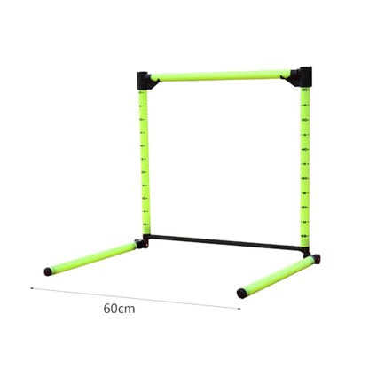 Speed Training Agility Hurdles, Adjustable Height Track and Field Workout Hurdle, Jumping Speed and Agility Training Equipment for Soccer, Basketball, Obstacle Courses Workout
