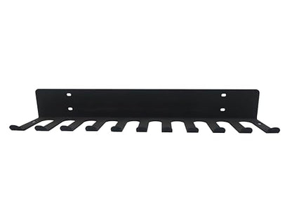 11hooks heavy duty Multi-Purpose gym storage wall Organizer rack Home Gym Storage Rack for Gym Equipment for Barbells, Lifting Belts， Jump Ropes,Resistance Bands, Gym Accessories