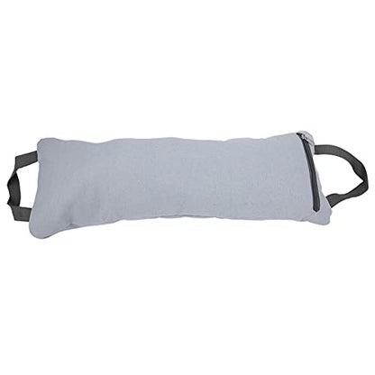 Thin Arm Yoga Sandbag, Workout Freeweight Training Bag for Leg Slimming and Fitness, Adjustable Fill Weight Sandbag with Leakproof Inner Liner and Carry Handles for Home - color: Gray