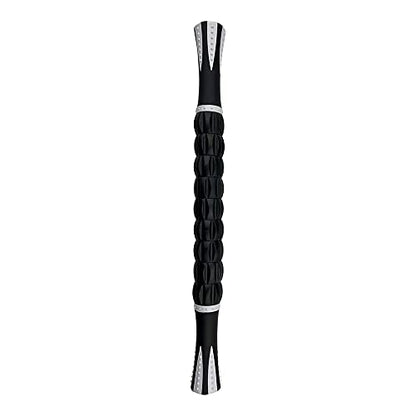 NuRich Muscle Roller Stick – 9-Roller Deep Tissue Massage Stick for Athletes – Trigger Point & Myofascial Release Tool for Legs, Calves & Back – 17.5 in Physical Therapy & Recovery Roller