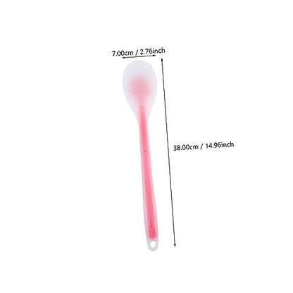 Silicone Meridian Pat Massage Tool Extended Body Care for Muscle Relaxation and Acupoint Grade Material Portable Whole Body Patting Stick with Meridian Chart