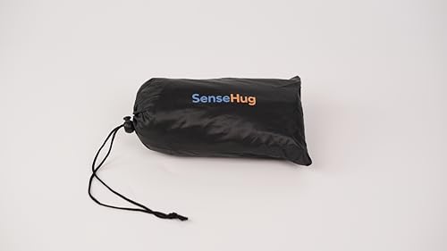 Resistance Parachute for Running, Speed Training Parachute for Sprint, Football, Soccer, Agility and Strength Workouts, Adjustable Belt with Carry Bag - color: black