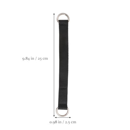 DECHOUS 3pcs Fitness Hanging Straps for Pull-Up Assist Heavy-Duty Gymnastic Ring Belt Adjustable Exercise Suspension Kit for Strength Training and Home Workouts