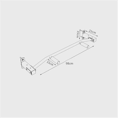 Door Pull-Up Chin-Up Bar, Multifunctional Portable Dip Bar, Heavy Duty Fitness Equipment, Home Gym Trainer