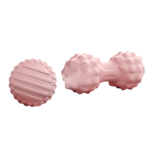 Muscle Recovery Ball - High-Density [TPE] Foam Roller for Myofascial Release, Relieves Foot/Back Pain - Yoga & Fitness Massage Tool
