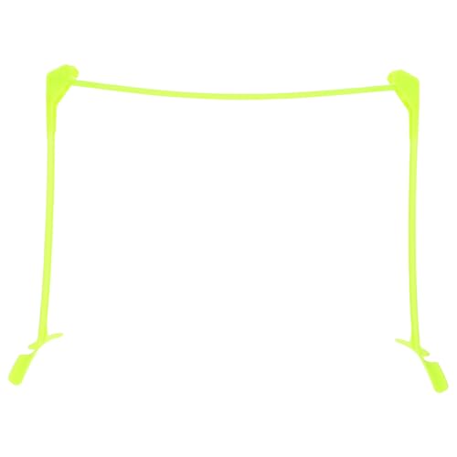 UKCOCO Adjustable Soccer Training Hurdles Foldable Speed Hurdles for Football Agility Drills Green Sports Agility Equipment for Athletic Performance
