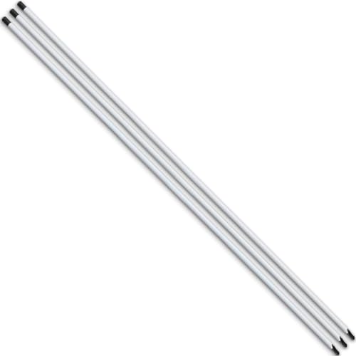 Golf Alignment Sticks, 3 Pack 58”Golf Sticks Alignment Rods, Full Golf Practice Swing Trainer to Align Your Golf Shot