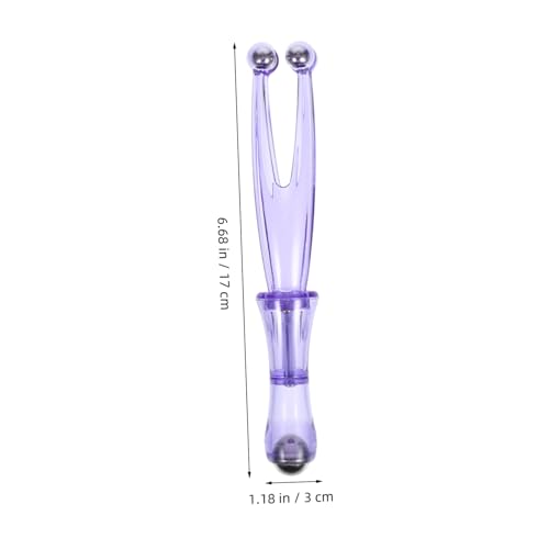FOMIYES Hand Massager Roller Manual Finger Massager Handheld Fingers Roller Finger Roller Massage Tool, 17.00X3.00X2.00CM, Purple