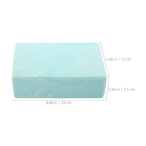 Non-slip Lightweight Eva Foam Yoga Block for Balance and Leg Stretching, High Density Gymnastics Support Brick, Portable Yoga Accessory for Pilates and Movement Practice