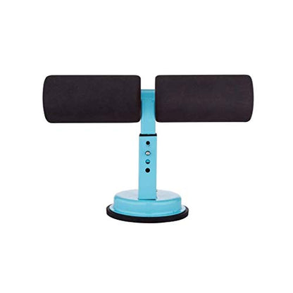 Self Suction Sit Up Bar Assist Height Adjustable Sit-ups Assistant Device Fitness Abdominal Muscle Training Exercise Home Gym Workout Equipment - color: E