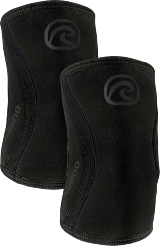 Rehband Elbow 5mm Compression Sleeve, Neoprene Elbow Sleeves for Weightlifting, Anatomical Design, Non-Slip & Close Fitting, Elbow Support Unisex, Colour:Carbon/Black - 1 Pair, Size:Small - color: Carbon/Black - 1 Pair, size: Small