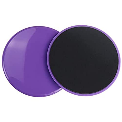 THE CEO Workout Sliders Disc- Durable Sliding Discs for Core & Full-Body Training- Strengthen Abs & Improve Stability with Smooth Foot Sliders for Home & Gym- Achieve Fitness Goals Anywhere- Set of 2 - color: Purple