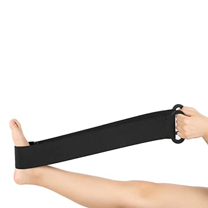 Stretching Exercise Strap, Foot Drop Plantar Ankle Training Belt, Strength Exercise Resistance Bands, 3.3 Feet Long