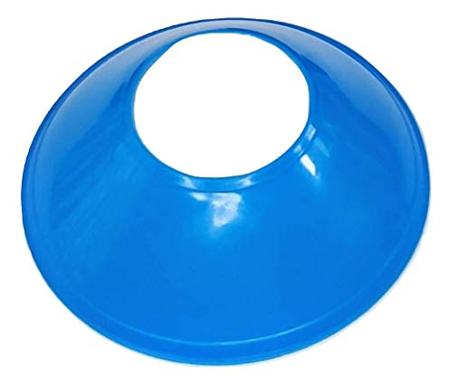 1 Stop Soccer Set of 10 Agility Disc Cones Perfect - color: Blue