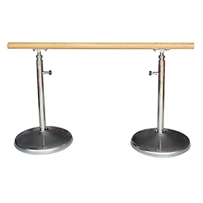 Ballet Barre,Freestanding Dance Stick, Portable Pole Mobile Stretching Dance Bar, Ballet Training Exercise Equipment for Workout ()