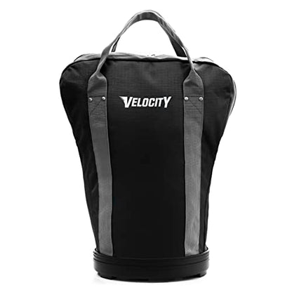 Velocity Heavy Duty Multipurpose Ball Bag with Durable Bottom - Holds up to 60-72 Balls - Ideal for Lacrosse, Baseball, Pickleball, Tennis & More