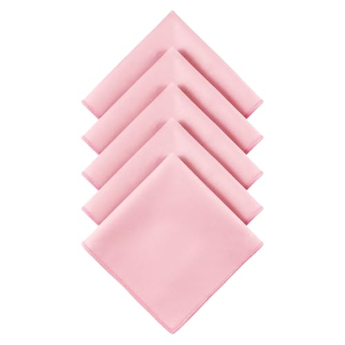 Sweat Absorbing Handkerchief for Men, Microfiber Quick-Dry Rags Towels for Gym Sport Workout, Sweat Towel for Hand - color: Pink