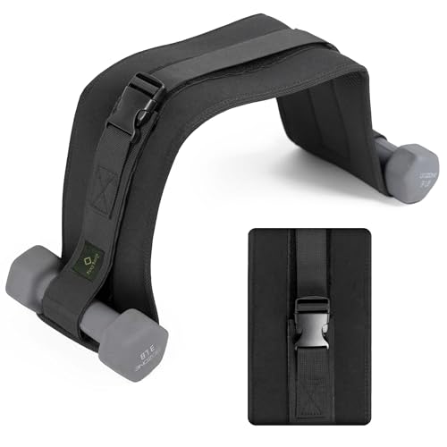 Adjustable Hip Thrust Belt for Dumbbells, Kettlebells & Plates | Slip-Resistant Padding For Hip Protection | Portable & Comfortable Booty Belt For Women | Ideal For Gym, Home & On-The-Go Workouts