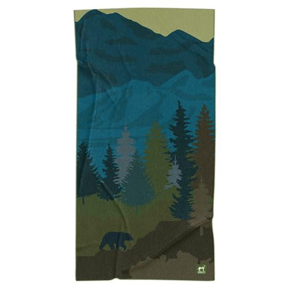 Sprints Athletic Running Towel, Full-Sized, Car Seat Cover - Performance Microfiber… (Grizzly Guide) - color: Grizzly Guide