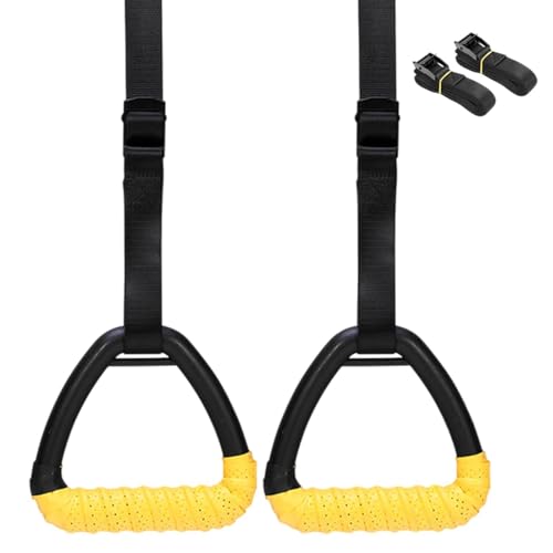 Pull Up Rings Gymnastics Calisthenics Training Equipment - color: 2