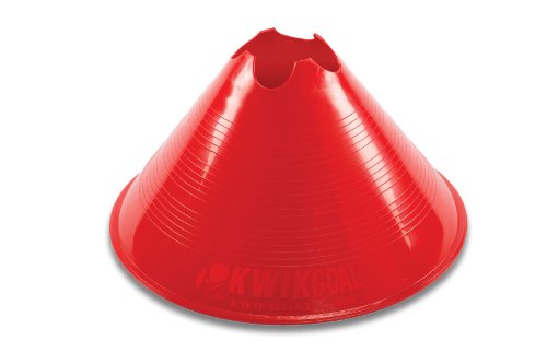 Kwik GoalSmall Disc Cones - color: Red