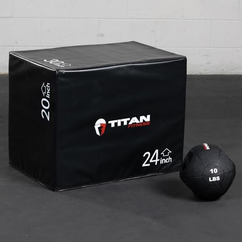 Titan Fitness Dual Grip Medicine Ball