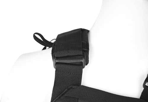 Tactical Adjustable Weighted Vest for Men and Women WODs, Strength Endurance Training Fitness Workouts Running - Quick Release, Molle System