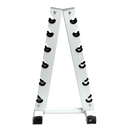 CAP Barbell A-Frame Dumbbell Rack - color: White