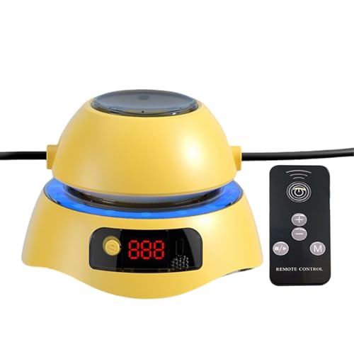 Electric Jump Rope 1-10 Speed Levels Training Jumping Equipment - color: Yellow