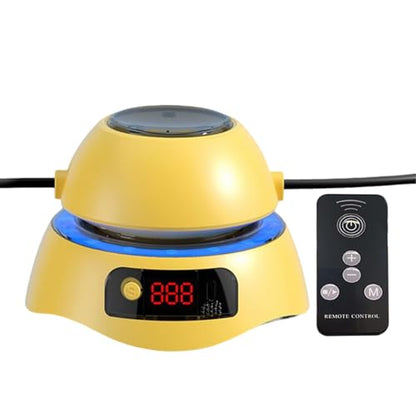 Electric Jump Rope 1-10 Speed Levels Training Jumping Equipment - color: Yellow