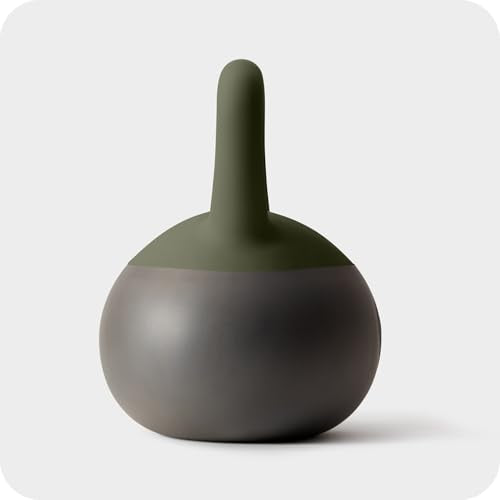 WeGym Soft Kettlebells and Kettlebell Sets for Home Strength Training - color: Forest, style: 25LB