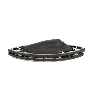 Foldable Mini Trampoline Fitness Rebounder for Home Gym Workouts – with 5-Level Adjustable Handle, Heavy-Duty Steel Frame, Portable Design, and Supports up to 440 Pounds