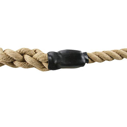 Outdoor Climbing Rope for Fitness and Strength Training, Workout Gym Climbing Rope, 1.5'' in Diameter, Length Available: 8,10, 15, 20, 25, 30,40, 50 Feet… - size: 20 ft, style: Without Hook
