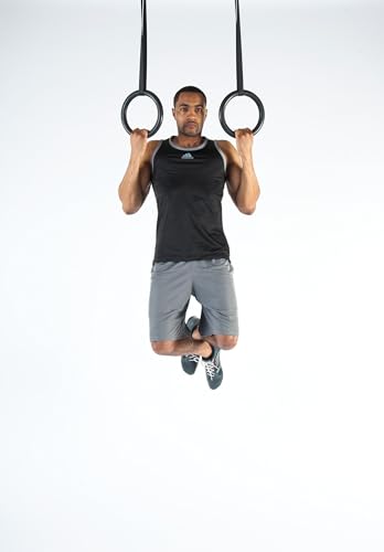 Black Mountain Products 1200lbs Rated Multi-Use Exercise Gymnastics Rings