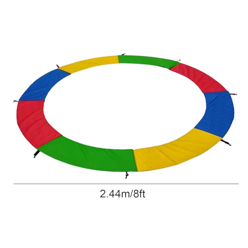 Genérico Universal Replacement Trampoline, Waterproof Safety Pad, Trampoline Spring Cover, 6ft / 8ft / 10/12 Diameter for Kids