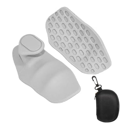 Anti-Slip Workout Grips - Ergonomic Rubber Hand Protector Gloves for Weight Lifting, Pull-Ups, Gym Training and Exercise, for Men and Women