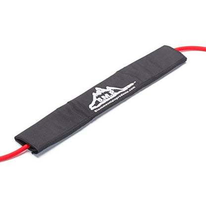 Black Mountain Products Resistance Band Protective Sleeve for Exercise Bands Gym Home Travel and Physical Therapy