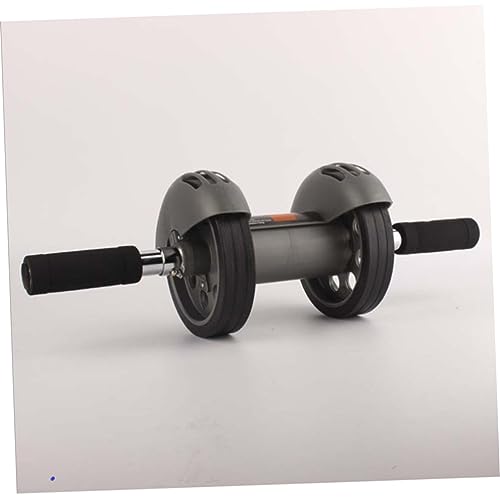 Automatic Rebound Dual Wheel Ab Roller with Kneeling Pad Exercise Wheel for Core Workout Smooth Wear Resistant Design Low Noise Abdominal Training Equipment for Home and Gym