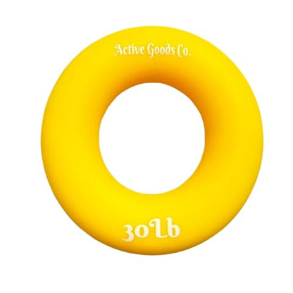 Hand Exerciser - PROFESSIONAL GRADE, Set or Single, Different Sizes. Visit to see more! Bague classique en silicone parfaite pour améliorer la force, la puissance et la vitesse dans les poignets. - size: 12 Single Ring - 2.5 in - 30 lb