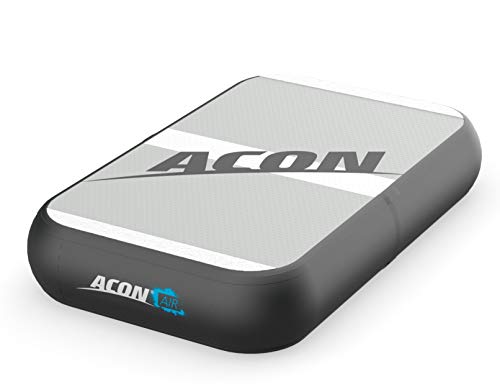 Acon airblock 24x40x8in Tumbling Mat | for Balance and Training | Inflatable | Indoor and Outdoor use | with Pump and Carry Bag