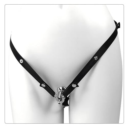 Inverted Suspension Cage Men's Workout Stand with Waist Belt Sports Equipment Stainless Steel Stand for Men's Workouts Ergonomic Metal Frame (B)