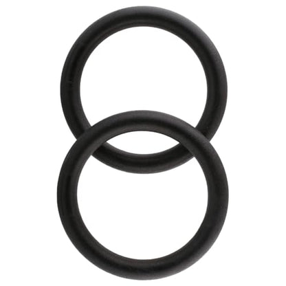 CLISPEED D Ring 2pcs Workout Ring Muscular Cross-Training Strength Bodybuilding Plastic Training Replacement Rings Gymnastic Bodyweight Black for Workouts Cross Gym Fitness