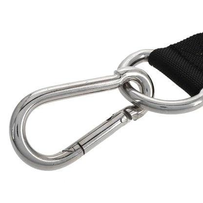 FRCOLOR Weighted Sled Pulling Straps Adjustable Speed Training Harness with Spring Buckle for Strength Workout and Sled Pull Equipment