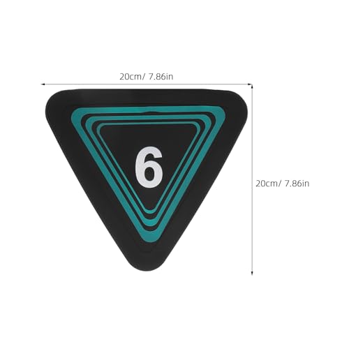 10pcs Numbered Sports Markers, 1-10 Football Training Marker, Anti-Slip Spot Floor Spots for Agility Drills, Basketball, Football Training, Sport Activities